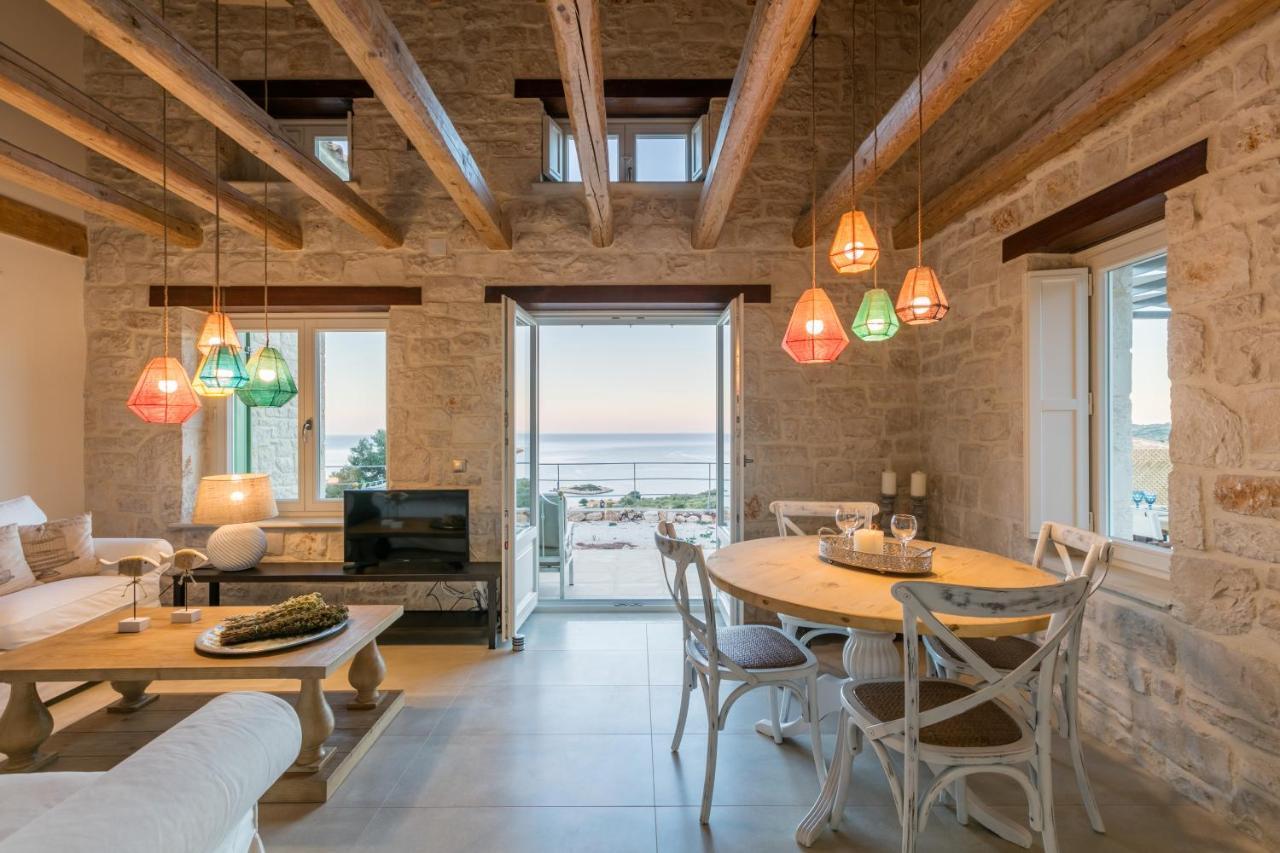 Yiameli Villas With Private Pool Skinária Екстериор снимка