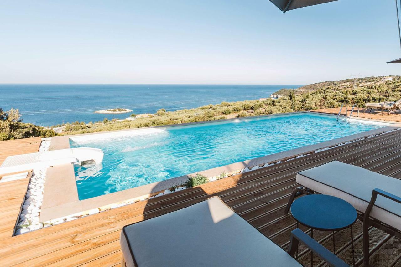 Yiameli Villas With Private Pool Skinária Екстериор снимка